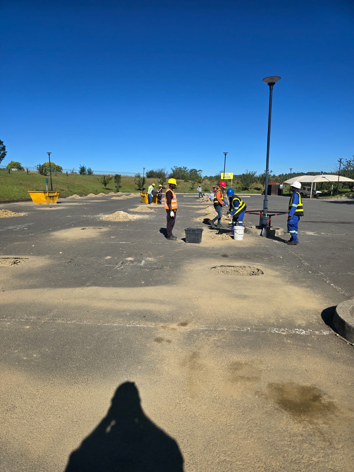 Civil works for solar carport under EPC-M — Free State