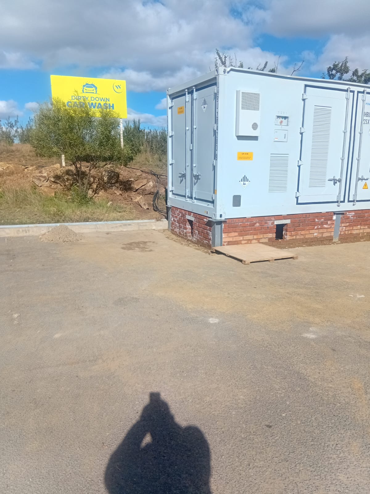 500 kW PCS / 500 kWh BESS placement — site photograph 3