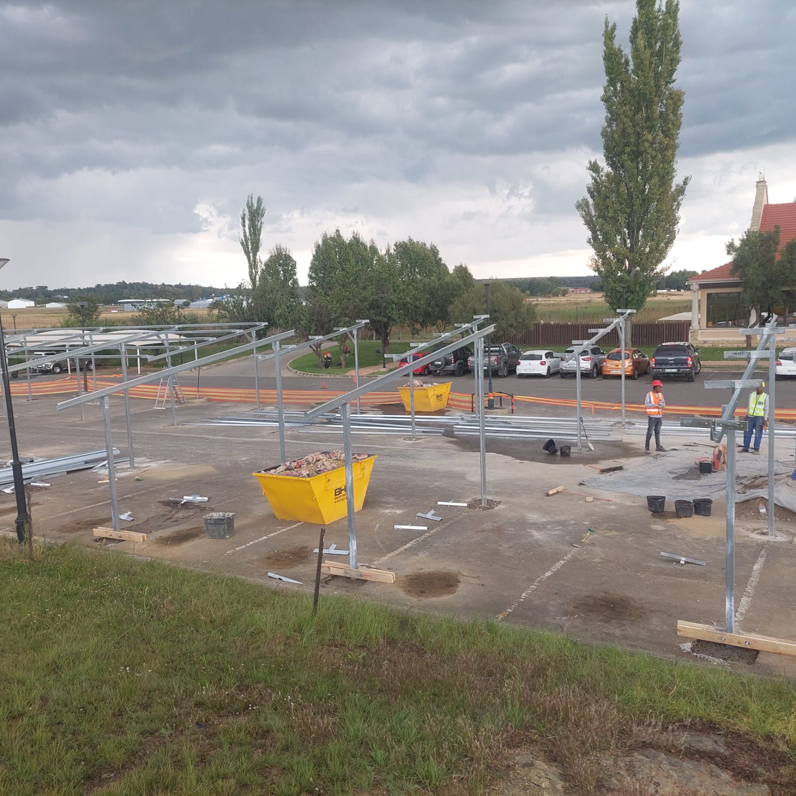 Rooftop solar PV installation engineered by Stonegrid Engineering